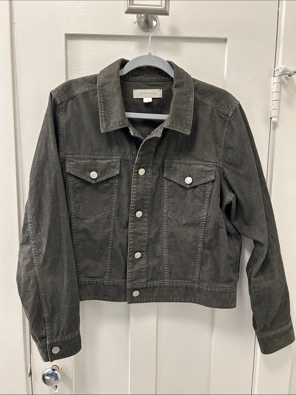 Outerknown Olive corduroy jacket